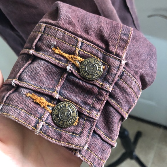 Distressed Denim Jacket - Picture 5 of 6